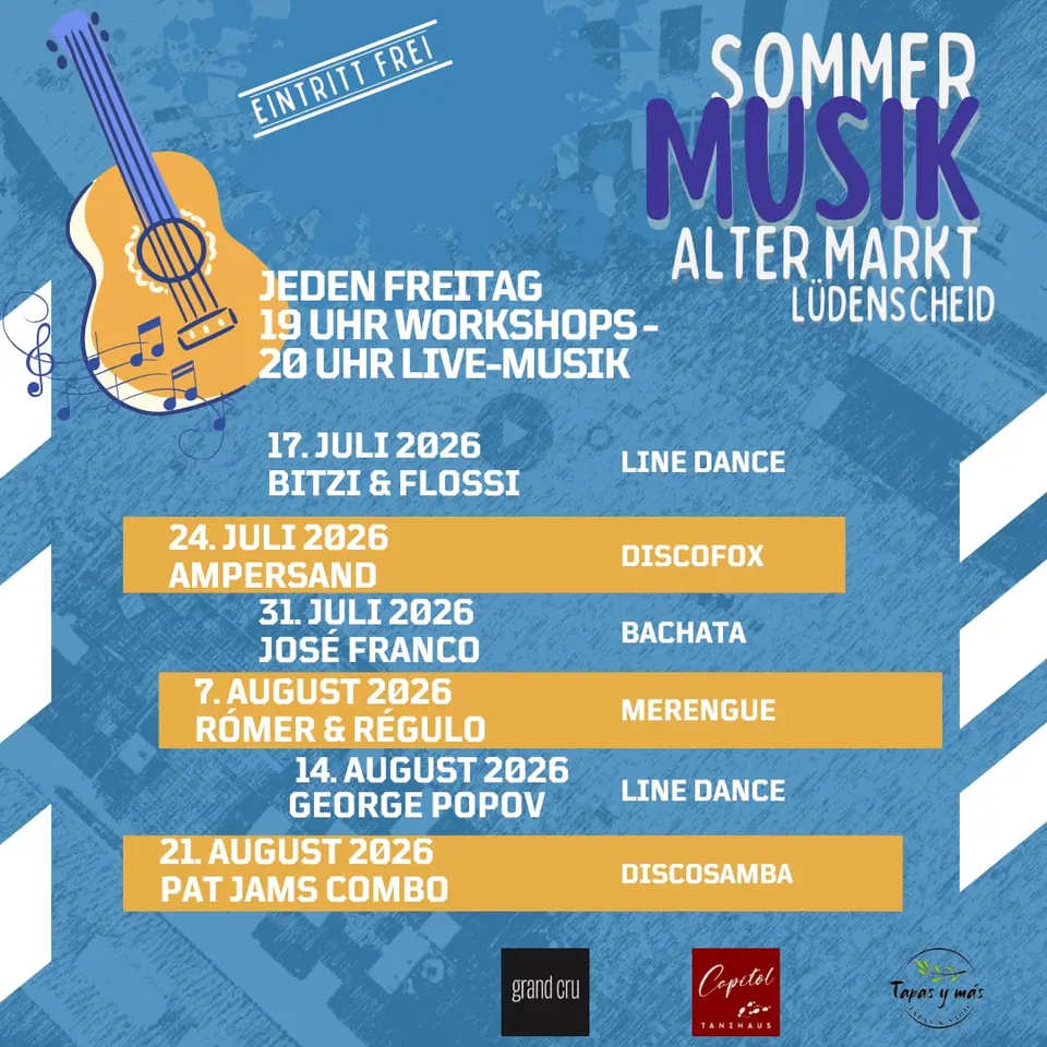 Sommermusik auf dem Alten Markt 2026