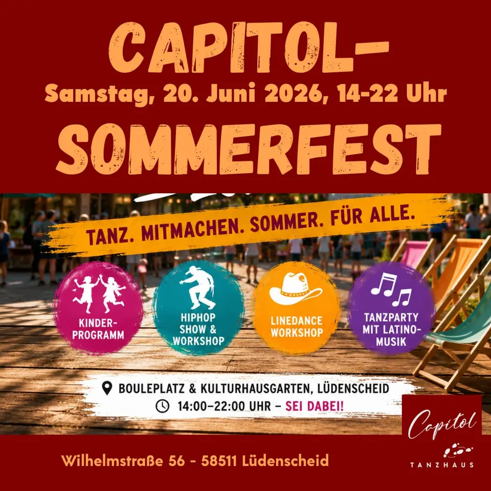 Capitol Tanzhaus - Sommerfest 2026