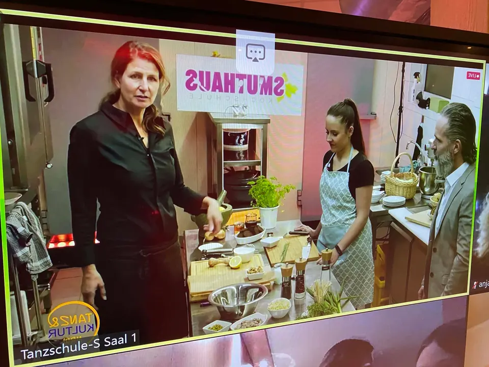 Live-Cooking mit der Tanzschule und dem TanzKultur-Projekt