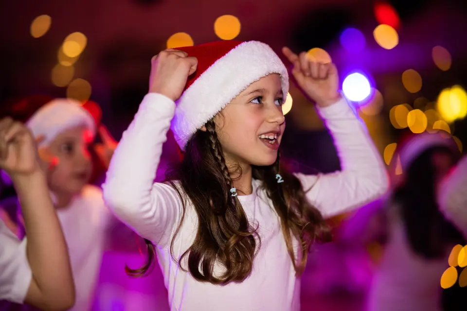 Weihnachtsfeier mit den Kids