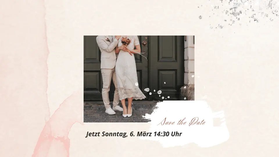 Neuer Hochzeitskurs startet jetzt Sonntag
