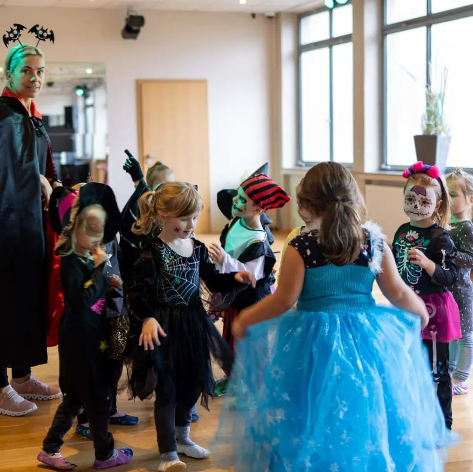 Halloween in den Kindertanzkursen