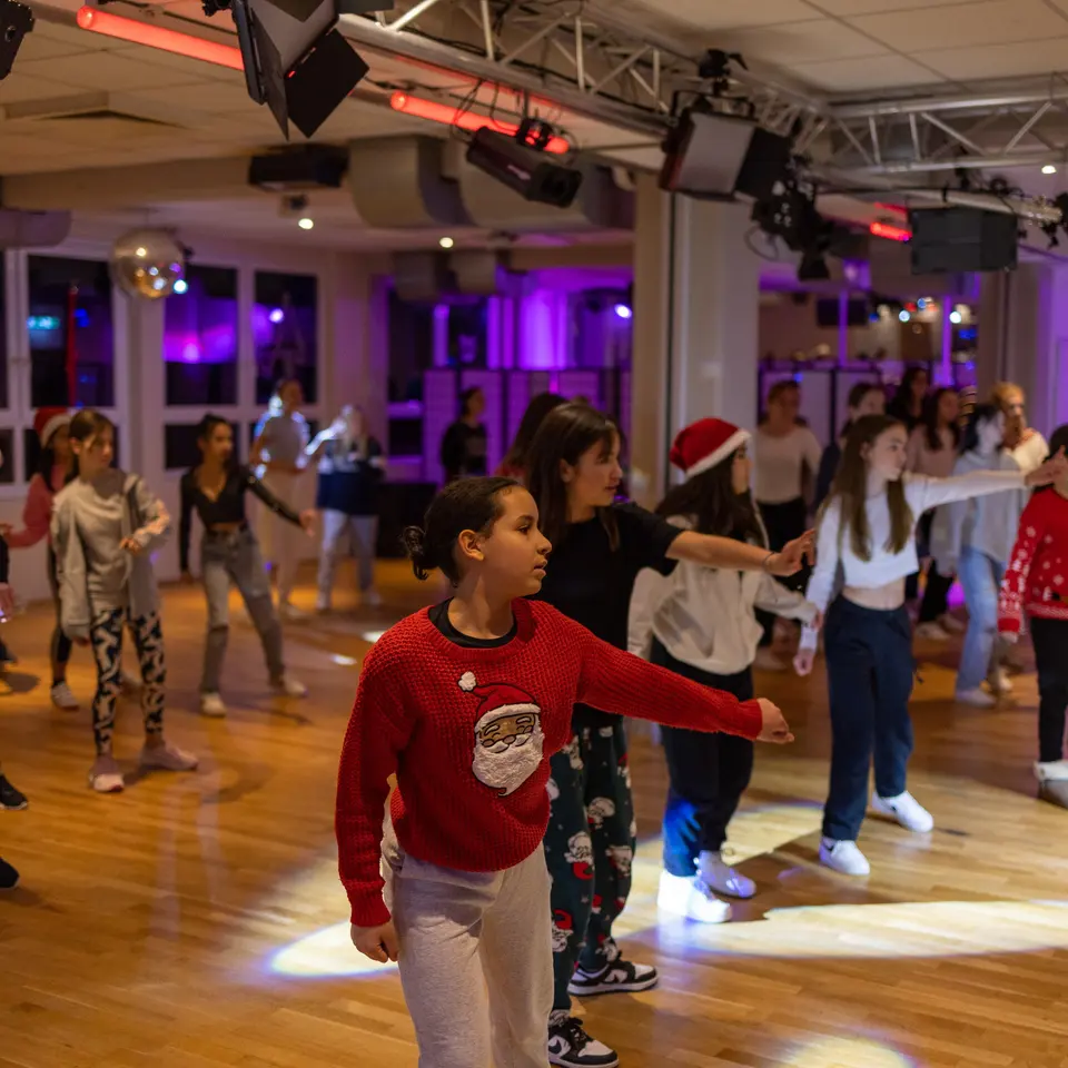 Weihnachtsfeier der Hiphop-Kurse