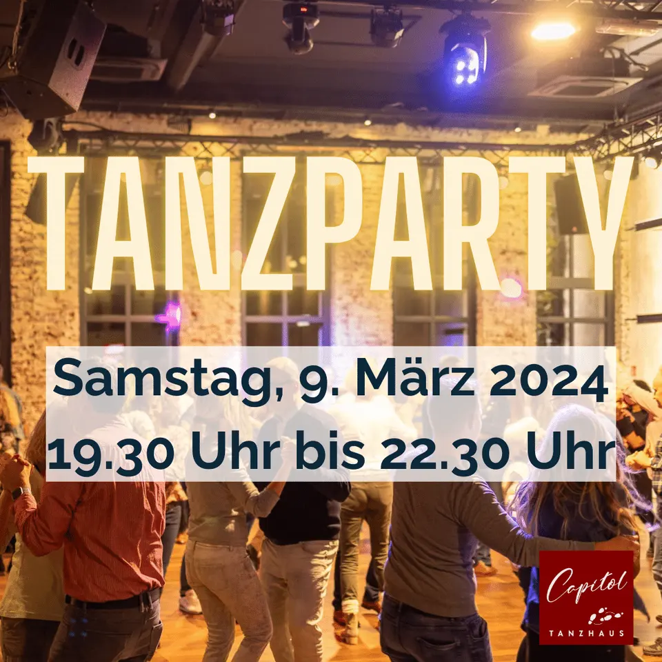 Tanzparty am 9.3.2024