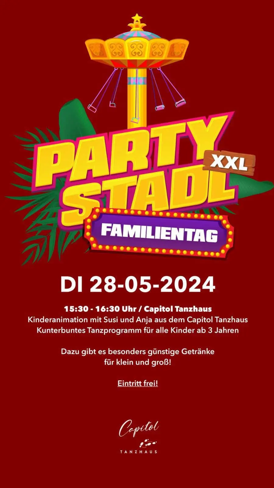 Kindertanzen am 28. Mai
