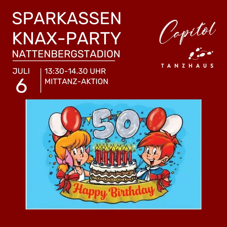 KNAX-Party am 6. Juli