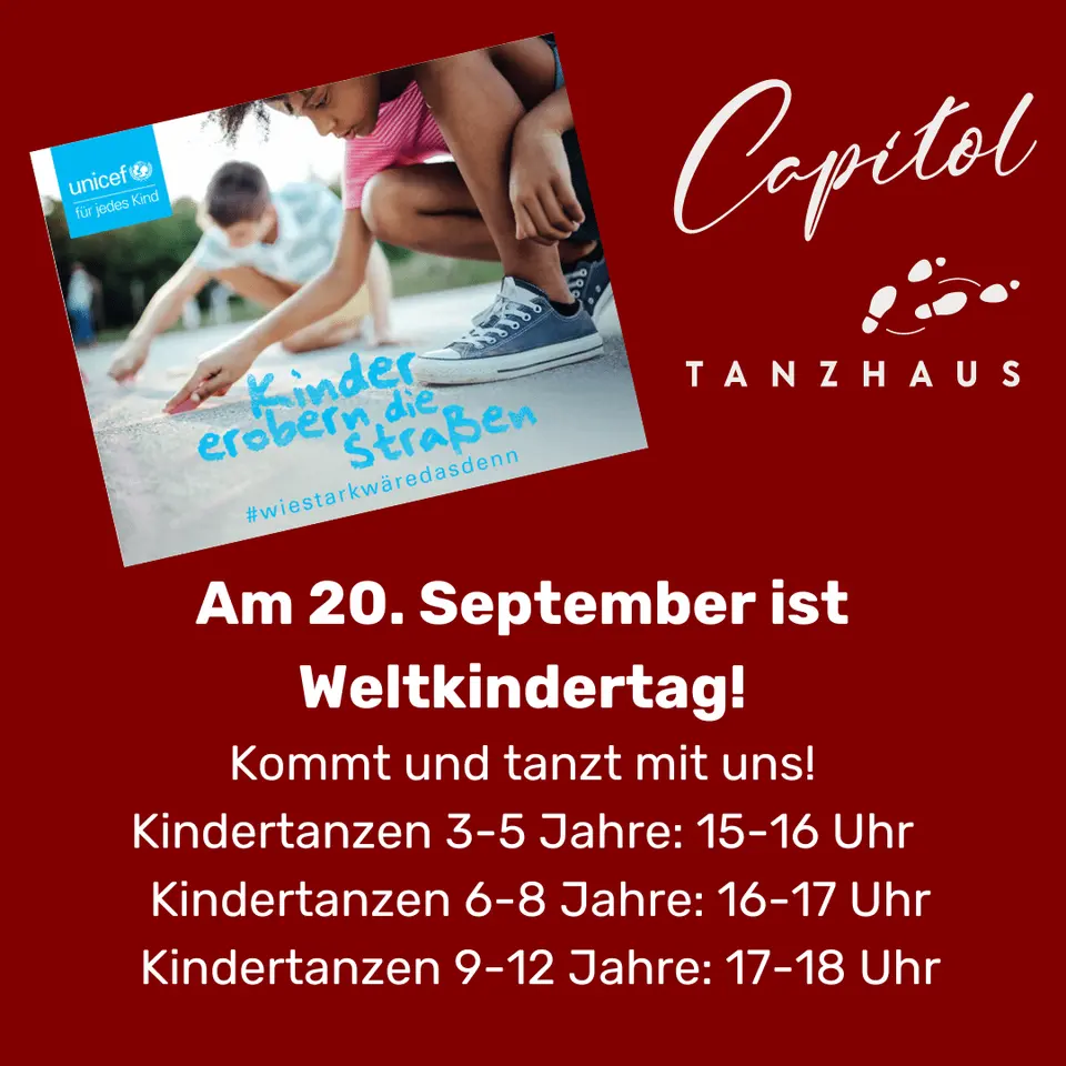 Tanzen am Weltkindertag