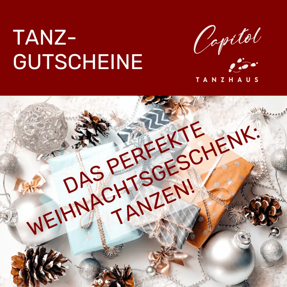 🎁 Tanz-Gutscheine – das perfekte Geschenk! 🎁