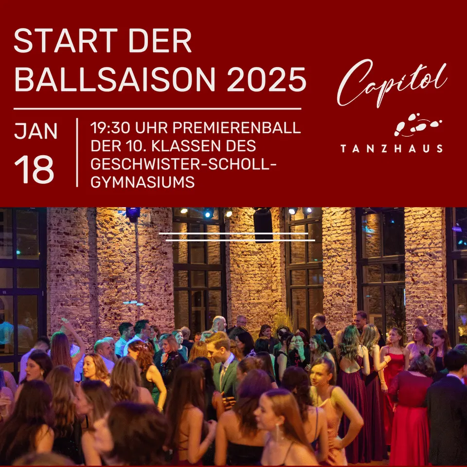Die Ballsaison 2025 startet bald
