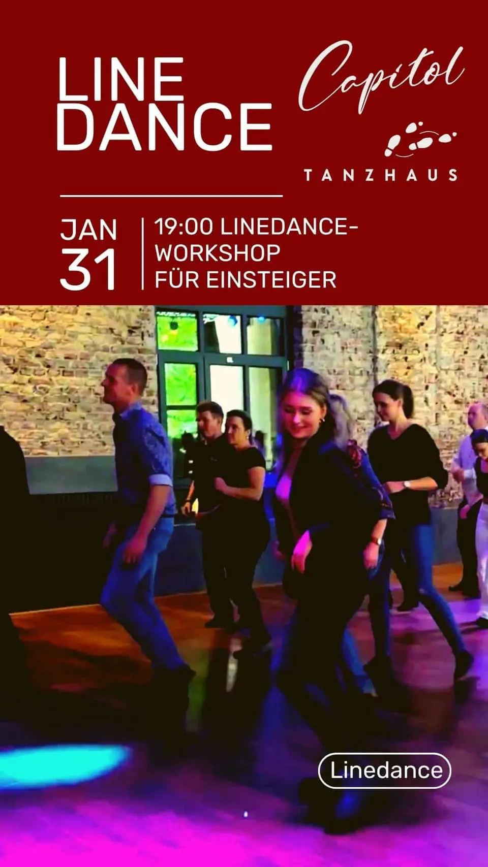🌟\_Entdecke Line-Dance im Capitol Tanzhaus!\_🌟