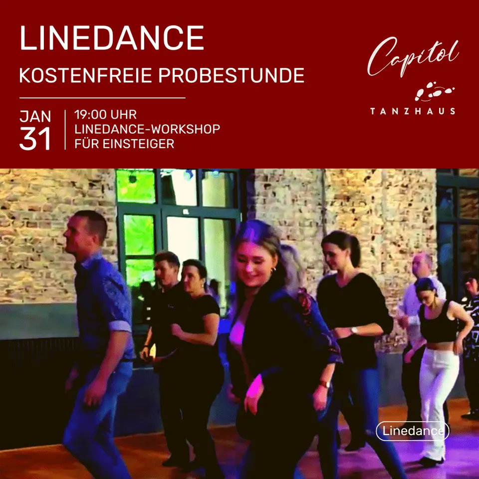 Linedance-Workshop am 31. Januar 2025