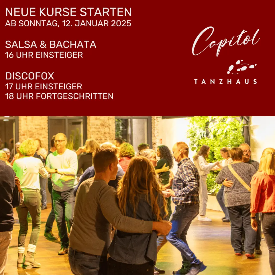 Neue Discofox- und Salsa-Kurse starten