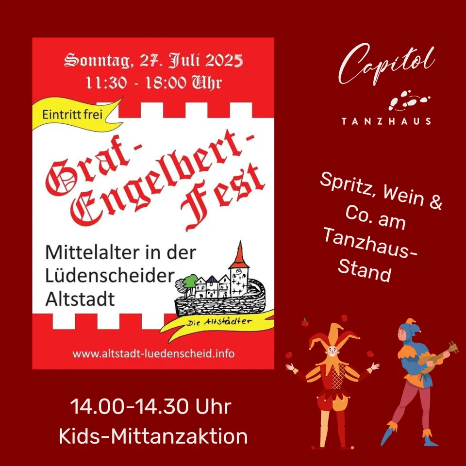 Graf-Engelbert-Fest am 27. Juli
