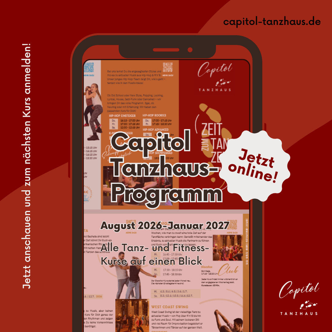 Neues Programm ab August jetzt online
