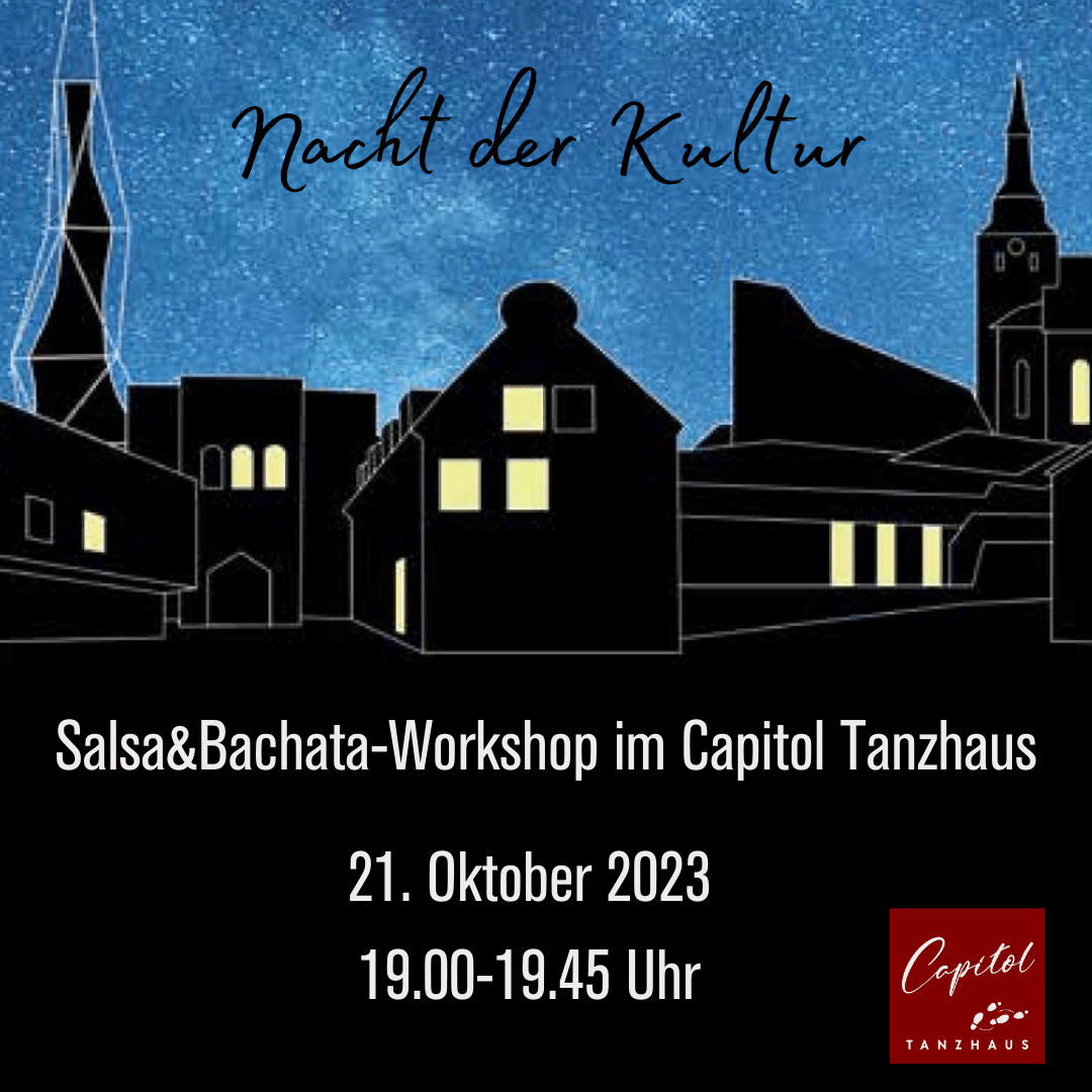Salsa-Workshop am 21.10.2023 um 19 Uhr