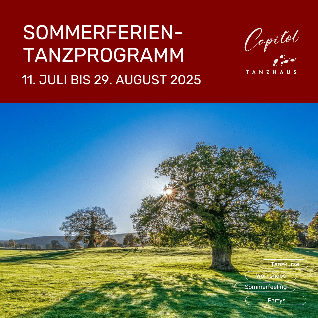 Tanzen in den Sommerferien