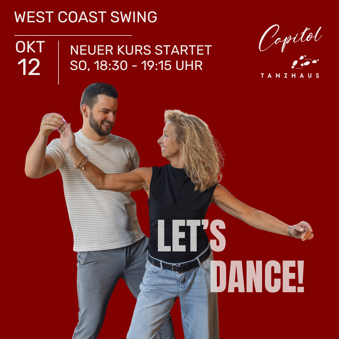 Neuer Kurs: West Coast Swing ab 12.10.